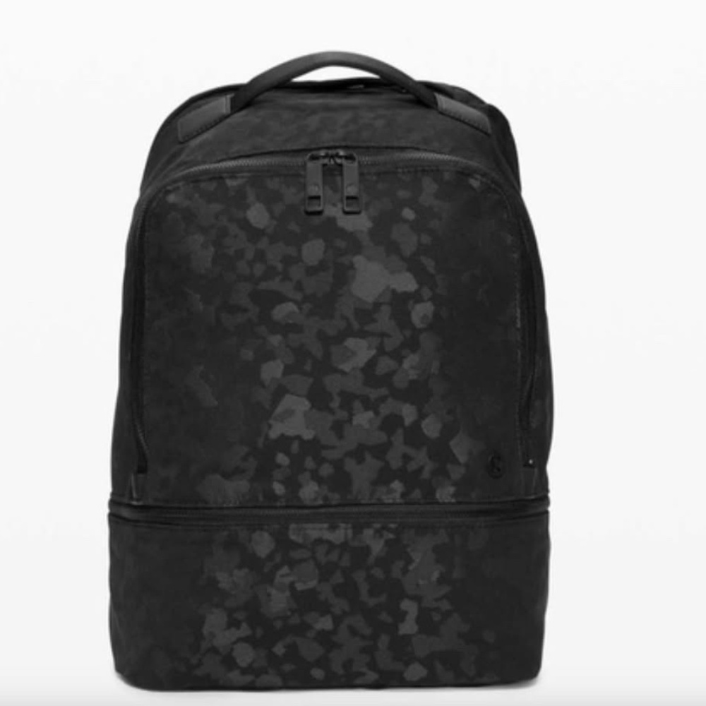 Gorgeous, New Lululemon Charcoal Camo Backpack